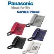 PANASONIC CORDED PHONE KX-TS500MX IN 5 DIFFERENT COLOURS ....WITH 6 MONTH SHOP