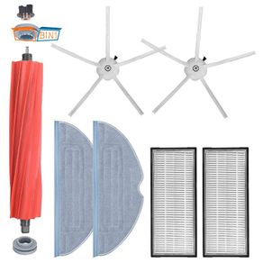 Accessories Kit for Roborock S7 S7 Plus T7S T7S Plus Robot Vacuum Cleaner with Main Side Brush Mop Pads Hepa Filters