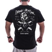 2019 New Men's Fashion T Shirt Men brand Top  Summer Fitness Bodybuilding Clothes Muscle Male Shirts Cotton Slim Fit Tees