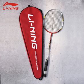 Li Ning One Full Carbon Badminton Racket Elastic and Durable Badminton Racket Amateur Intermediate & Senior Badminton Racquet