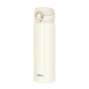 THERMOS 0.5L Stainless Steel Vacuum Insulated One Push Tumbler - Cream White (JNL-504)