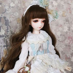 1/3 1/4 1/6 1/8 Bjd SD Wig Hair High Temperature Wig Wire BJD Wig For BJD Doll Wig