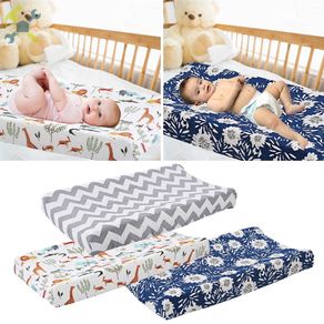 Diaper Changing Pad Cover Soft Cotton Nappy Changing Table Sheet Breathable Baby Changing Mattress Cover SHOPCYC2185