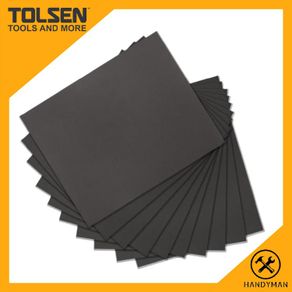 Tolsen 10pcs Abrasive Paper Sheet Set 32415 32418 32419