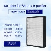 HEPA filter FZ-D60HFE for Sharp KC-D70 KC-E70 KC-F70 KC-D60E KC-G60E KC-D60Y air purifier for home filter pm2.5