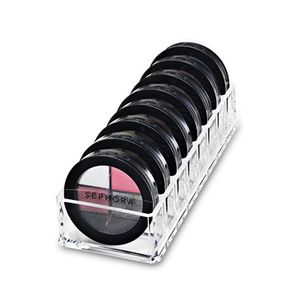 Makeup Brush Holder Box Cosmetic Organizer Clear Acrylic Brush Storage Case