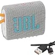 JBL GO 3 Portable Waterproof Speaker, Grey