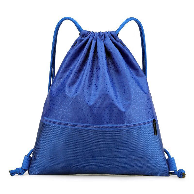 Drawstring Backpack Waterproof Drawstring Backpack Bag Sports Gym Bag with  Side Pocket for Women Men