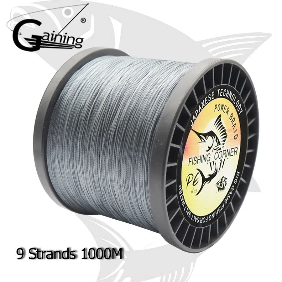 JOSBY 4 Strands 100M 300M 500M 1000M PE Multifilament Braided Fishing Line  8-80LB Strong Smooth for Carp Saltwater Weave Cord - AliExpress