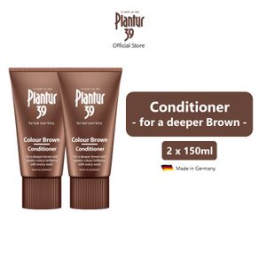 [CLEARANCE SALE Expiry: 01/2024] [Bundle of 2] Plantur 39 Colour Brown Conditioner (150ml)- For a deeper brown