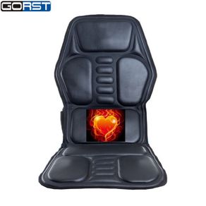 Back Massage Heat Cushion Home Car Magnetic Field Lumbar Heat Vibrate Cushion Neck Massage Chair Massage Relaxation