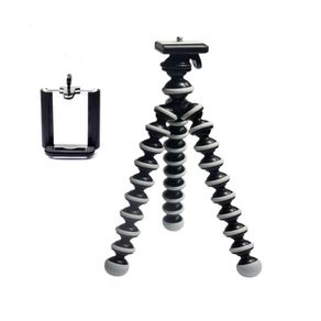 Octopus Style Portable Adjustable Tripod Stand Retractable Holder Mobile Phone Gopro Hero 8 7 6 Black action Camera accessories
