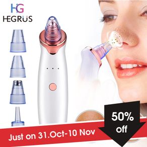 HEGRUS black head remover Blackhead Remover Electric Vacuum Electric Acne Extractor Pore Clean Machine Facial Skin Care Free 6 Suction Head Beauty Machine Blackhead Cleansing Instrument for Skin Care pore vaccum blackhead remover black heads remover