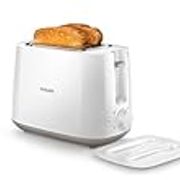 PHILIPS Daily Collection Toaster With 8 Settings and Integrated Bun Warming Rack - HD2582/01