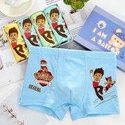 New 4 PACK Children's Boys Cotton Underwear Shorts Cartoon Paw Patrol Dinosaur Underpants Trunks Boxer Briefs 4 IN 1