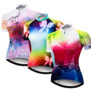 Cycling Jersey Women Bike Top Shirt Summer Short Sleeve MTB Cycling Clothing Ropa Maillot Ciclismo Racing Bicycle Clothes