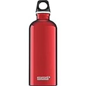 SIGG Water Bottle Traveller Red 1 l Outdoor Travel Portable Hiking Aluminium
