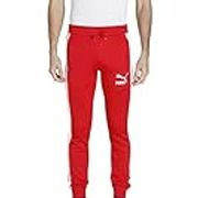 Puma 530098 ICONIC T7 Men's Jersey Side Line Track Pants, 22 Fall/Winter Color High Risk Red (11)