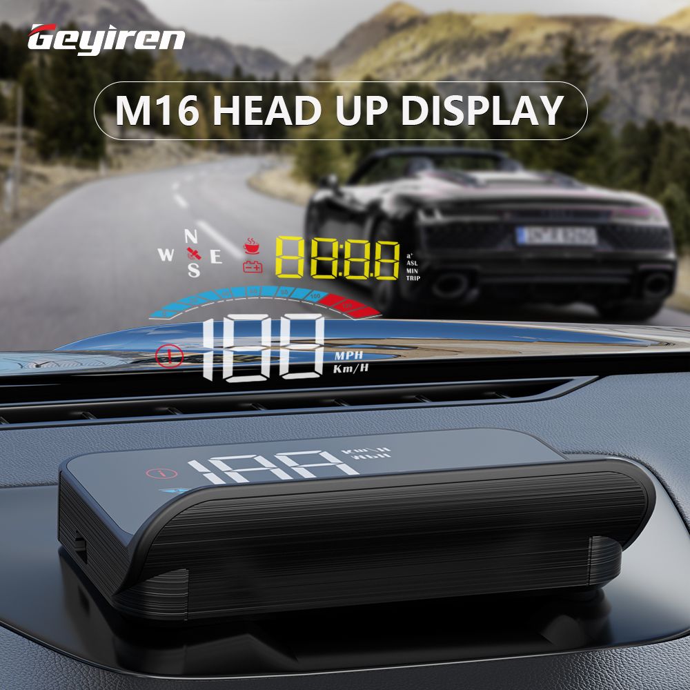 M16 Auto-HUD-Head-up-Display GPS-Geschwindigkeitsmesser