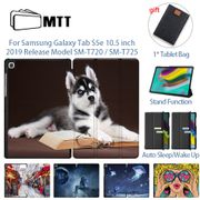MTT 2019 Case For Samsung Galaxy Tab S5e 10.5 inch SM-T720 SM-T725 Slim PU Leather Tri-fold Flip Stand Cover Smart Funda Coque