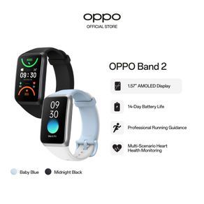 "OPPO Band 2 / 1.57"" AMOLED Display / 14-Day Battery Life / Professional Running Guidance"