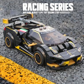 Super Racing Car Building Blocks Compatible With LEGO Technology Series  Speed Storm Sports Car Model Prices and Specs in Singapore, 01/2024