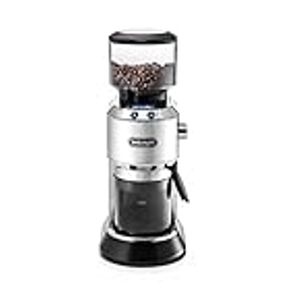 De'Longhi Stainless Steel Dedica Conial Burr Coffee Grinder KG521M
