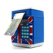 ATM Password Money Box Electronic Piggy Bank Cash Coins Saving Box ATM Bank Safe Box Kids Toys Gift Automatic Deposit Banknote
