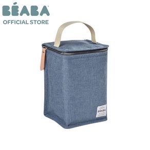 Beaba Isothermal meal pouch Heather Blue  keep baby's meal Warm or Cold | Beaba Official