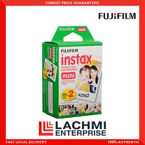 Fujifilm Instax Mini Film Plain Instant 20 Sheet | Twin Pack | Authentic | SG Local | Expiry: Oct 2024