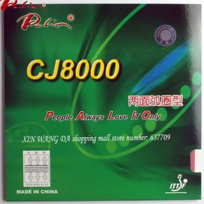 Original palio CJ8000 both side loop with internal energy table tennis rubber table tennis rackets racquet sports