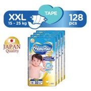 4 x🔥🇸🇬CHEAPEST PRICE IN SHOPEE MamyPoko Extra Dry Skin tape Diaper SUPER JUMBO PACK