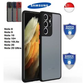 Matte Shockproof Casing Samsung Galaxy Note 20 Utra Note 10 Plus / Note 9 /note 8 / Phone Case Hard PC Back Cover
