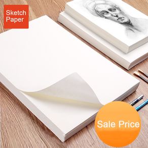 20 Pieces Of Sketch Paper 4k 8k Gouache Paper Lead Painting Paper