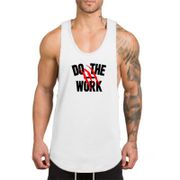 Workout New Fashion Brand Mens Tank Top Vest Mesh Gym Musculation Clothing Bodybuilding Fitness Singlets Sleeveless Sport Shirt