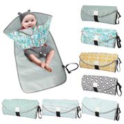 Nappy Changing Mat Portable Diaper Changing Pad Foldable Infant Waterproof Baby Changing Pad