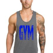 Workout Mens Tank Top Vest New Fashion Brand Mesh Gym Clothing Bodybuilding Musculation Fitness Singlets Sleeveless Sport Shirt
