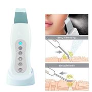 Portable Ultrasonic Skin Scrubber Cleanser Face Cleansing Acne Removal Facial Spa Massager Ultrasound Peeling Clean Tone Lift