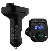 Bluetooth-compatible Handsfree Car Kit FM Transmitter Modulator Car Audio MP3 Player With 3.1A Fast Charge Dual USB Car Charger
