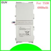 ISUN 5pcs/lot battery for SAMSUNG Galaxy Tab 4 10.1 SM-T530 SM-T531 SM-T535 EB-BT530FBC EB-BT530FBU batteries