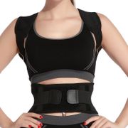2018 New Men Women Adjustable Plus Size Posture Corrector Belt Braces Support Back Corrector Shoulder