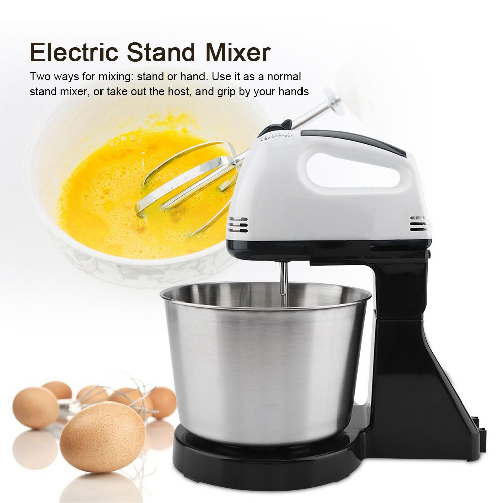 SG Ready Stock] 7 Speed Electric Hand Mixer Whisk Egg Beater