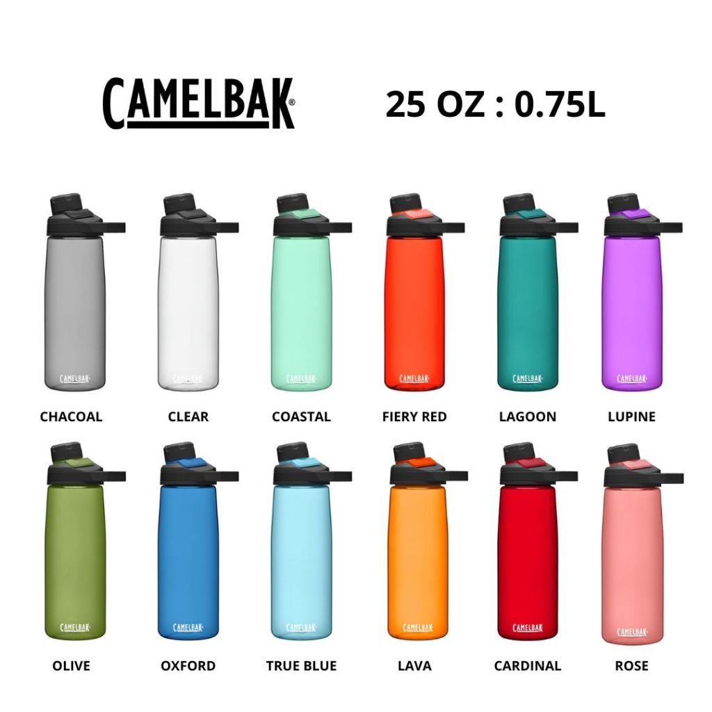  CamelBak Chute Mag BPA Free Water Bottle 32oz, Lava : Sports &  Outdoors