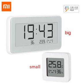 XIAOMI Mijia Smart Bluetooth Thermometer 3 Big LCD Wireless Electric  Digital Hygrometer Temperature and Humidity 3 For Mijia APP