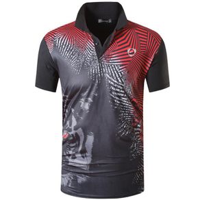 jeansian Men's Sport Tee Polo Shirts POLOS Poloshirts Golf Tennis Badminton Dry Fit Short Sleeve