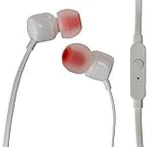 JBL T110 Ultra-Lightweight in-ear Headphones, White