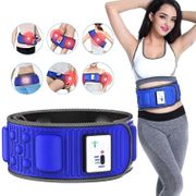 Electric Abdominal Stimulator Body Vibrating Slimming Belt Belly Muscle Waist Trainer Massager X5 Times Weight Loss Trainer