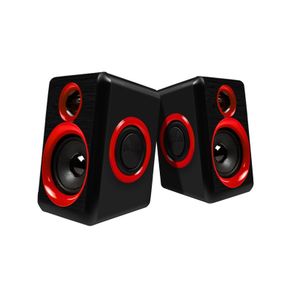 Surround Portable Computer Speakers With Stereo Bass Usb Wired Powered Multimedia Speaker Desktop For Pc Laptops