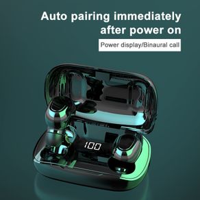 BOHM XT-7 Wireless Bluetooth 5.0 TWS Earphone Mini Earbuds With charging BOX Mic Sport Headset For all smartphone