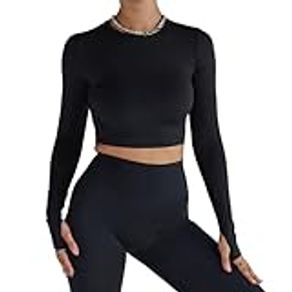 CRZ YOGA Women's Cotton Hoodies Sport Slim Fit - Workout Running Full Zip  Hooded Jackets Sweatshirts